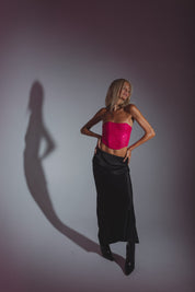 Addie Sequin Strapless Top