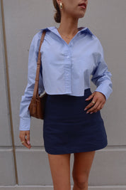 RESTOCKED :Hampton Collared Button Down Top