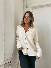 RESTOCKED :Delilah Knit Shacket