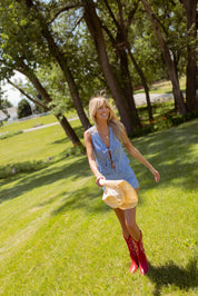 Holly Striped Shorts Set