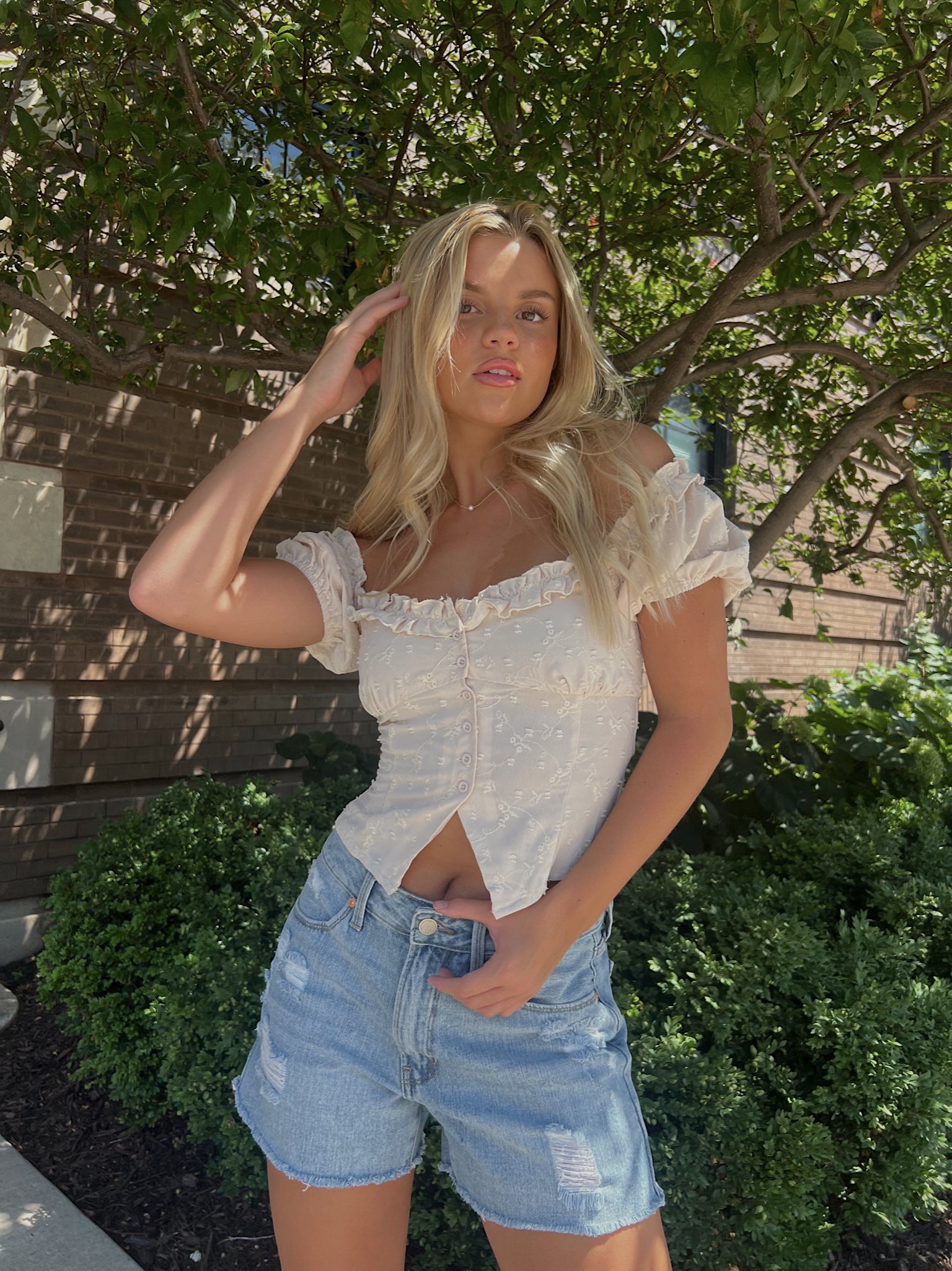 Fae Off The Shoulder Top