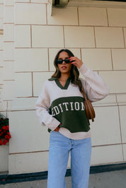 Edition Oversized Collared Sweater