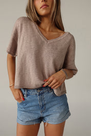 Suttyn Knit Short Sleeve Top