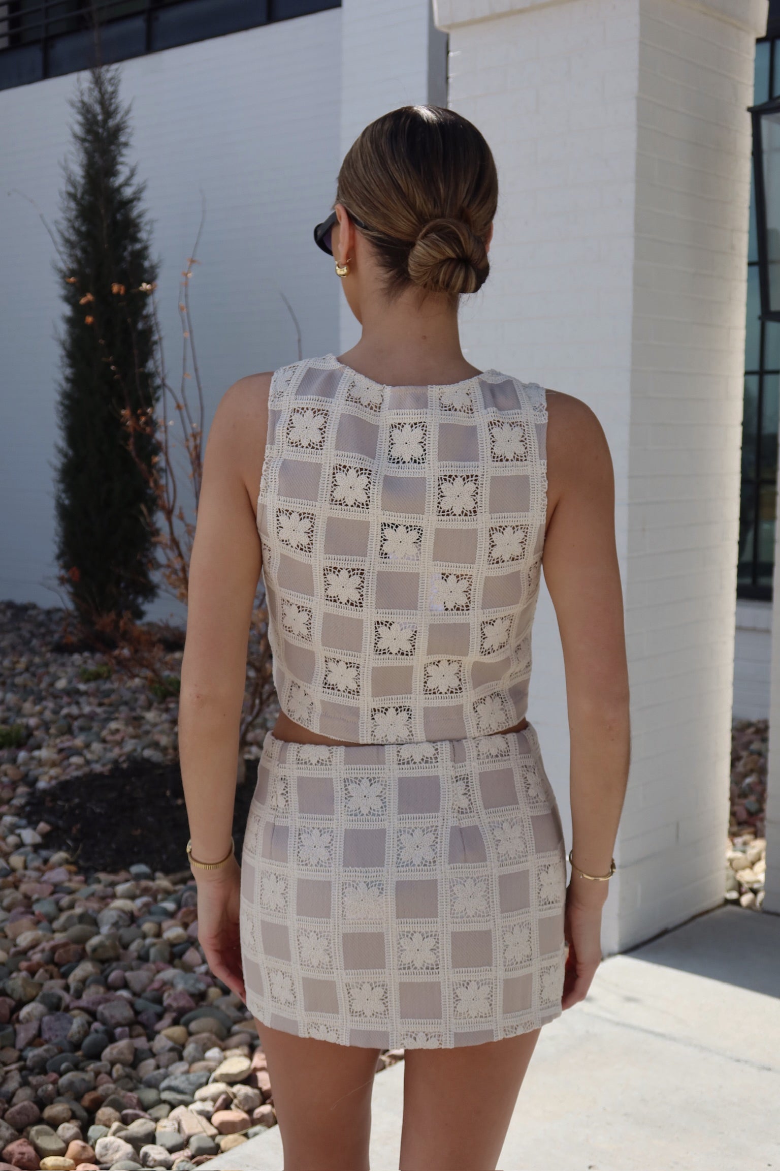 Lucia Patchwork Mini Skirt