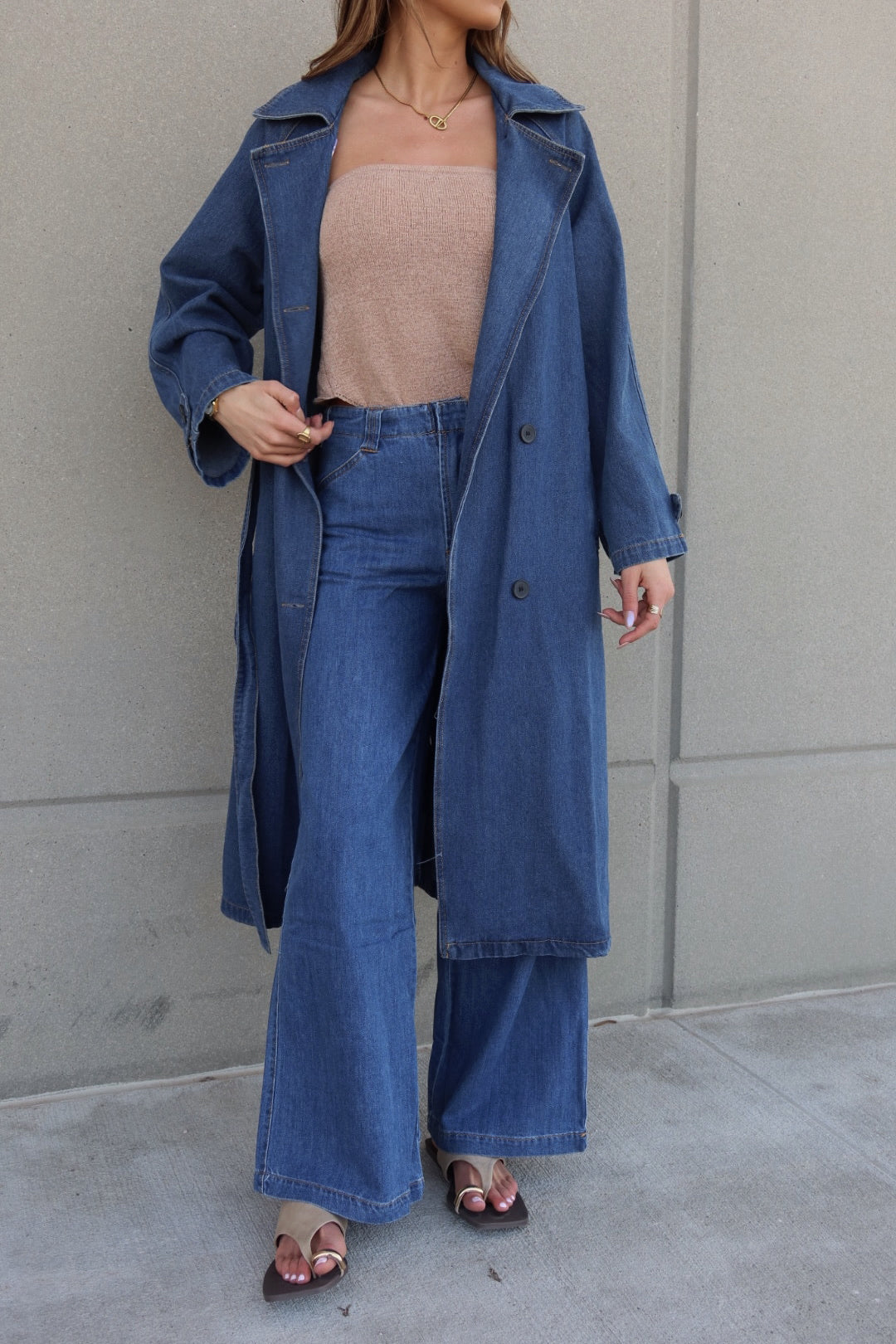 Indie Denim Trench