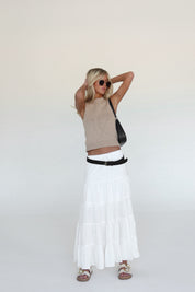 Brooke Ribbed Hem Top