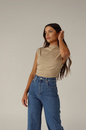 Ciara Mock Neck Tank