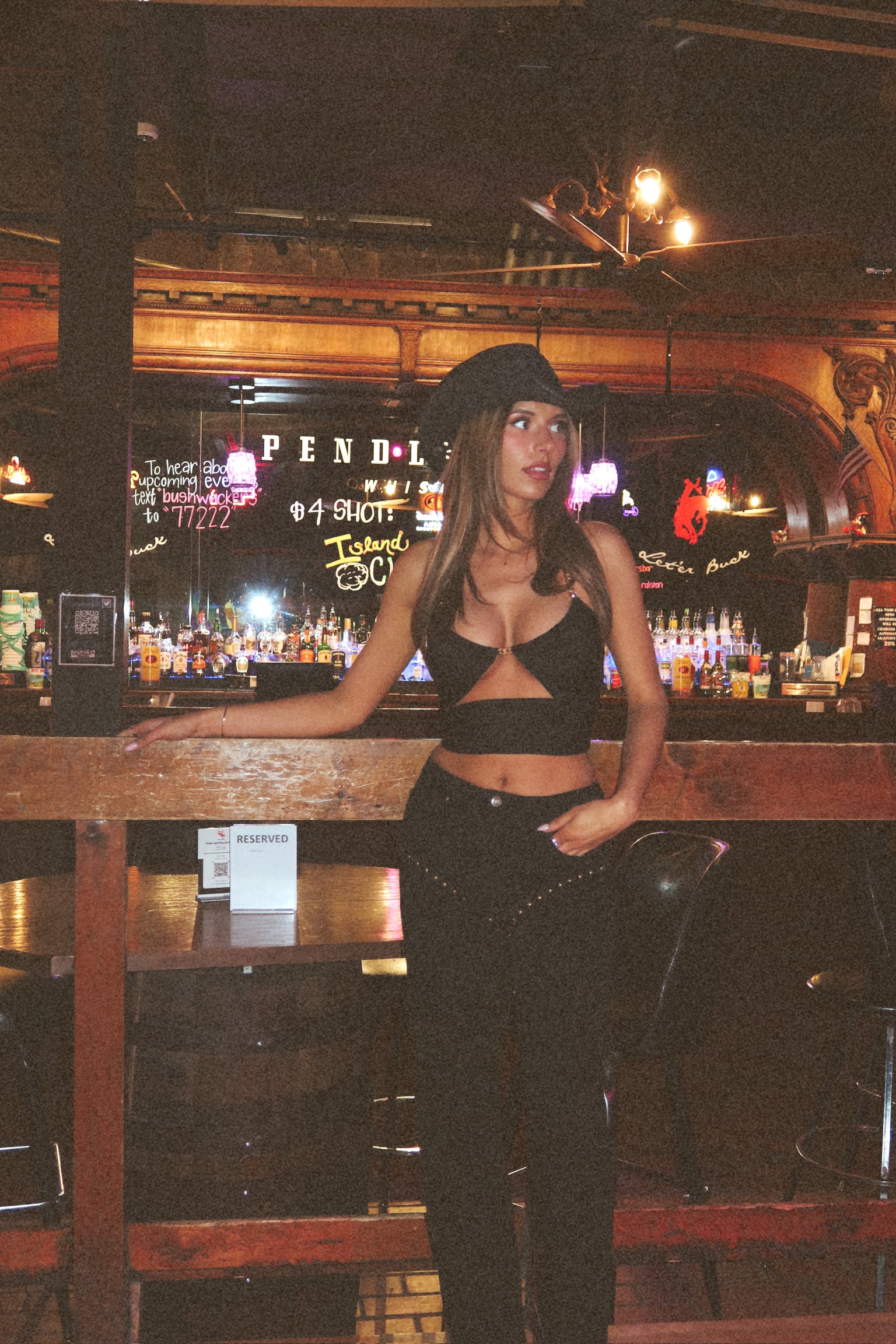 SALE :Zia Studded High Rise Straight Jeans