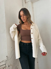 RESTOCKED :Delilah Knit Shacket