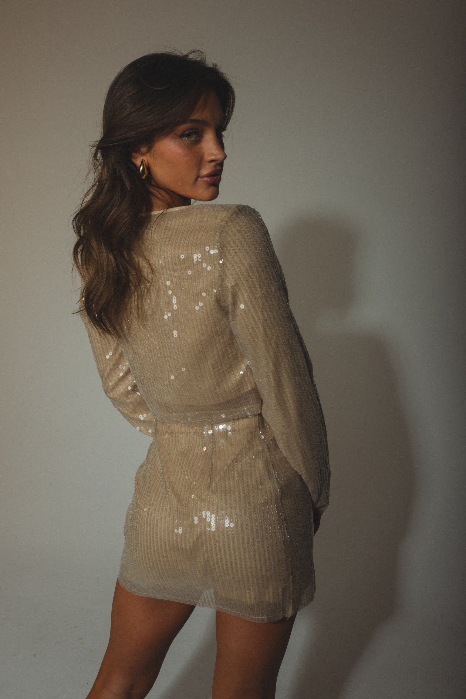 Light Up The Night Sequin Top