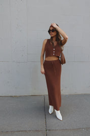 Janina Knit Midi Set