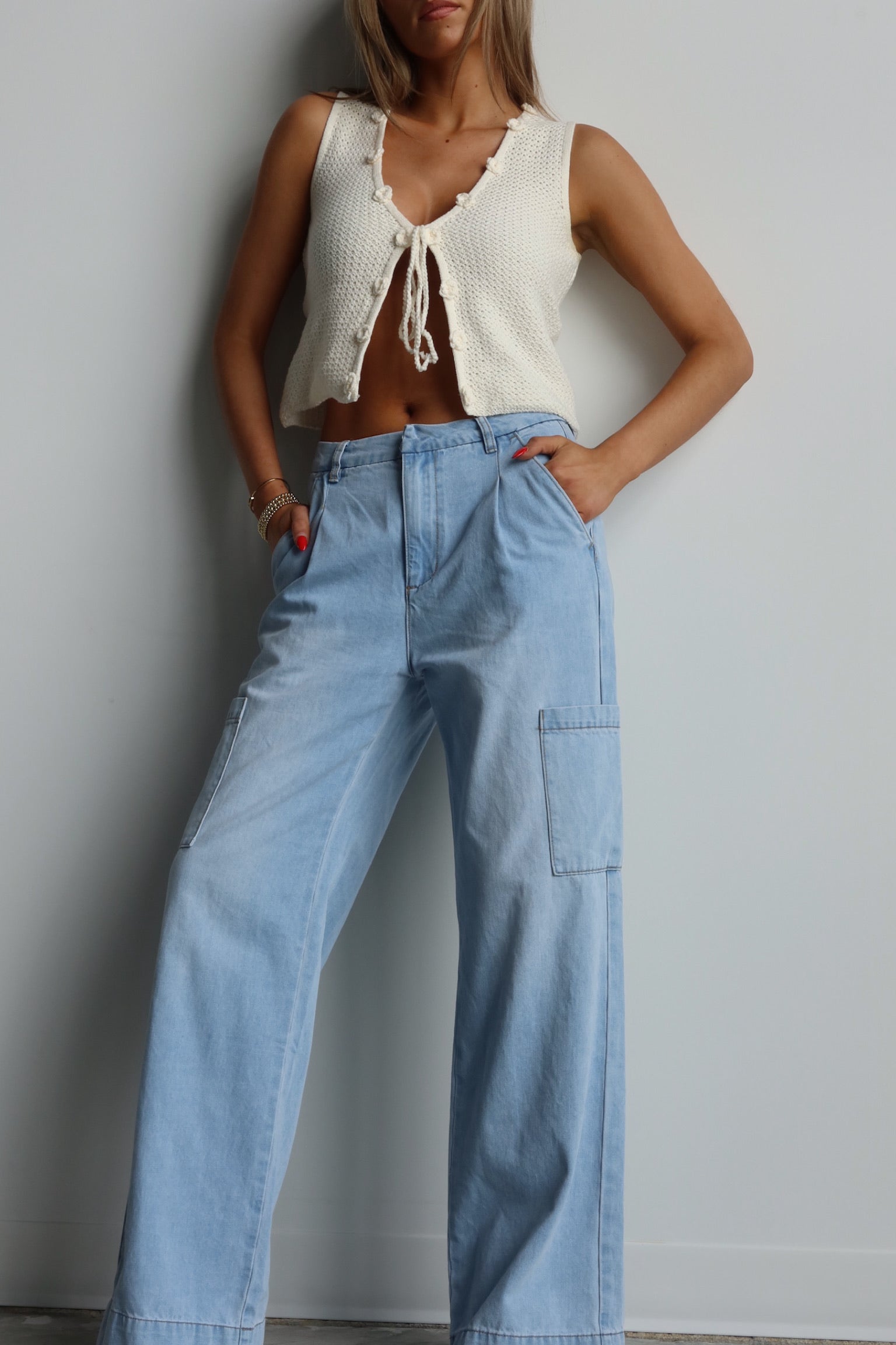 Mira Chambray Trouser