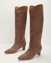 BILLINI : LUKA Boot In Russet Suede