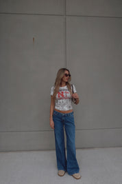 Nebraska Football Camo Baby Tee