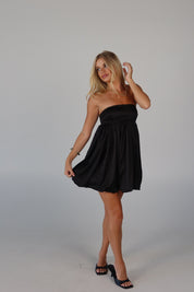 Halsea Strapless Bubble Dress
