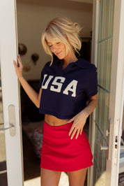 USA Short Sleeve Polo