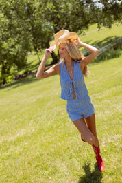 Holly Striped Shorts Set