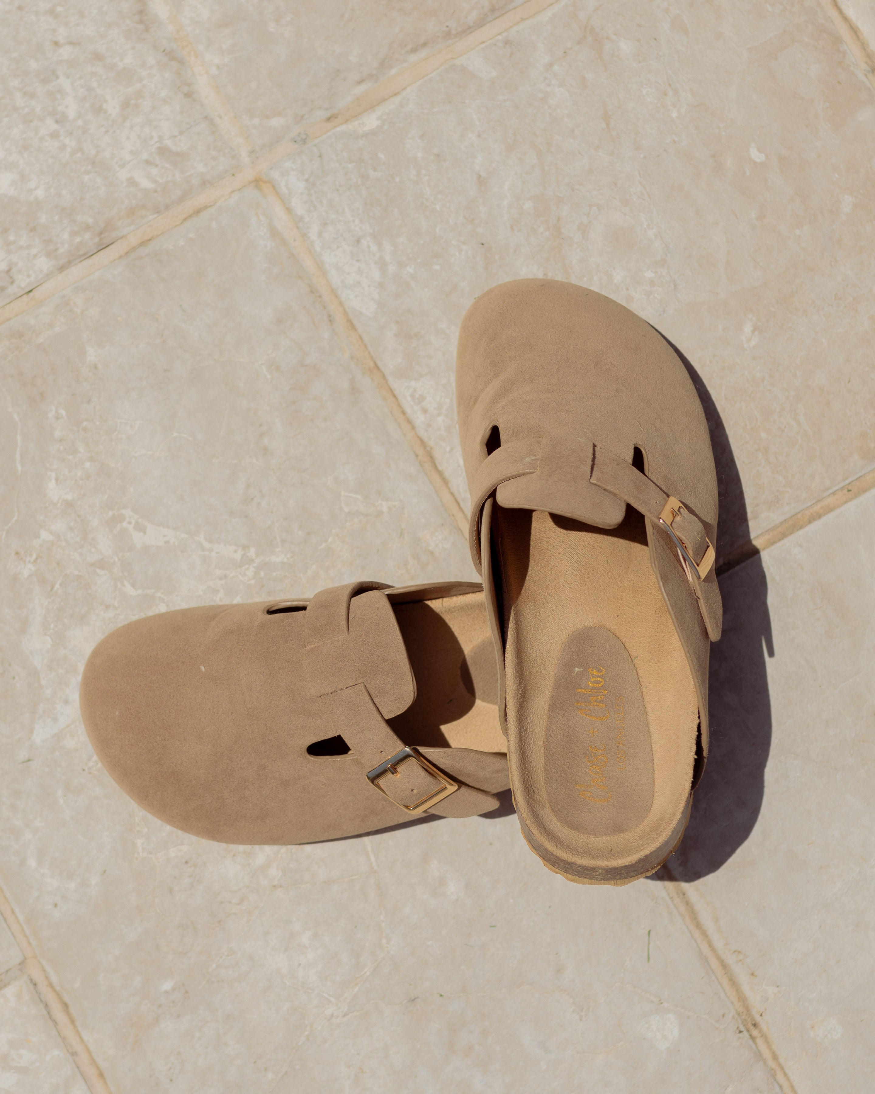 Katalina Taupe Clog