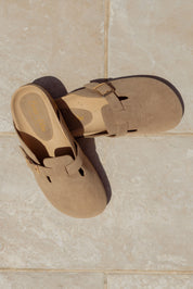 Katalina Taupe Clog