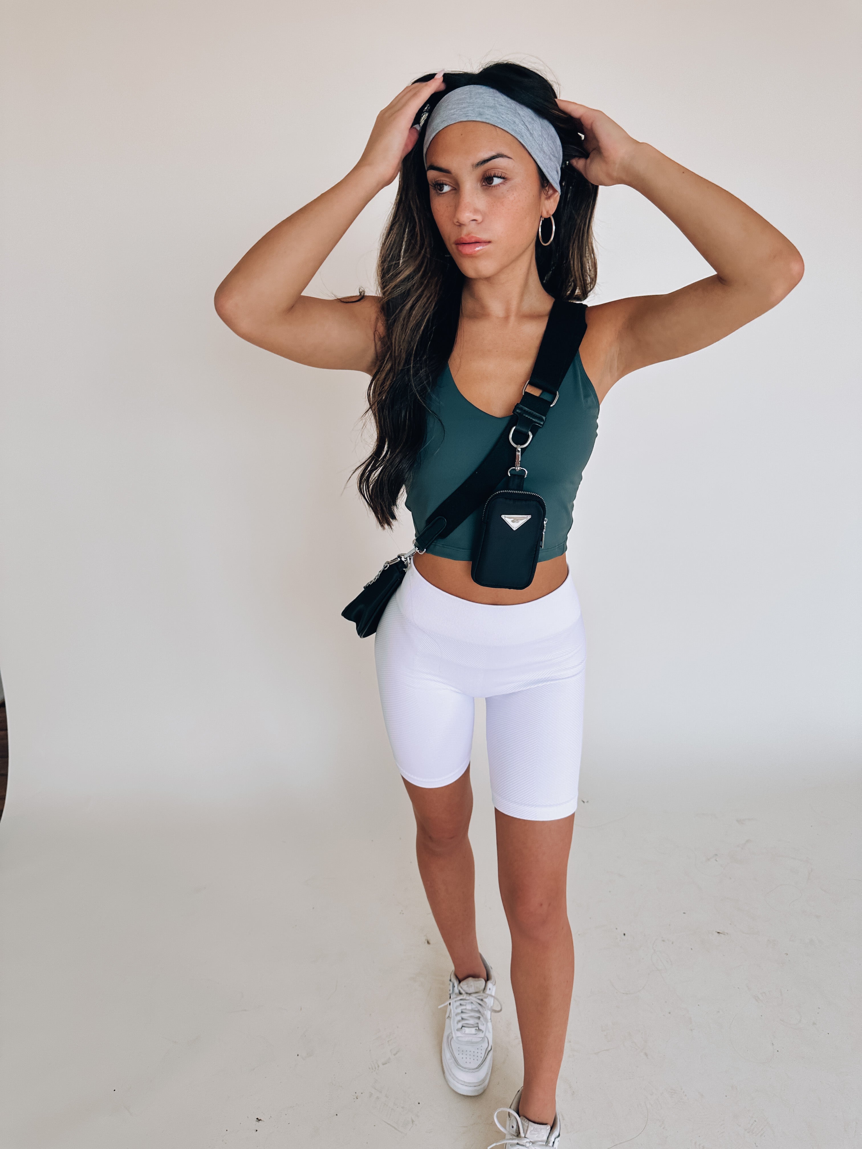 Oaklee Performance Cropped Tank