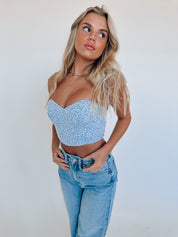 Nala Floral Corset Top