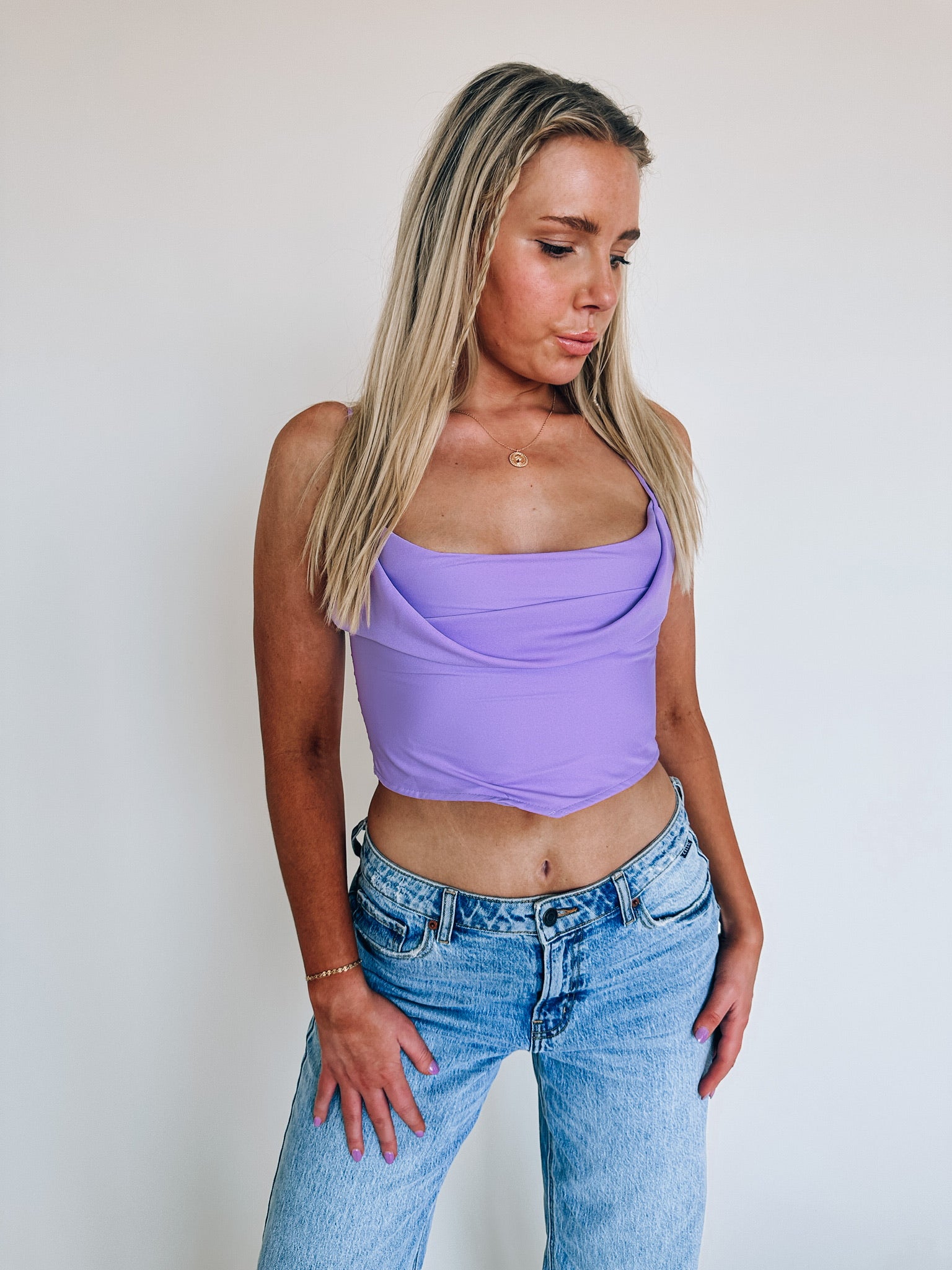 Eliana Lavender Tank