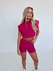 Blair Knit Shorts Set