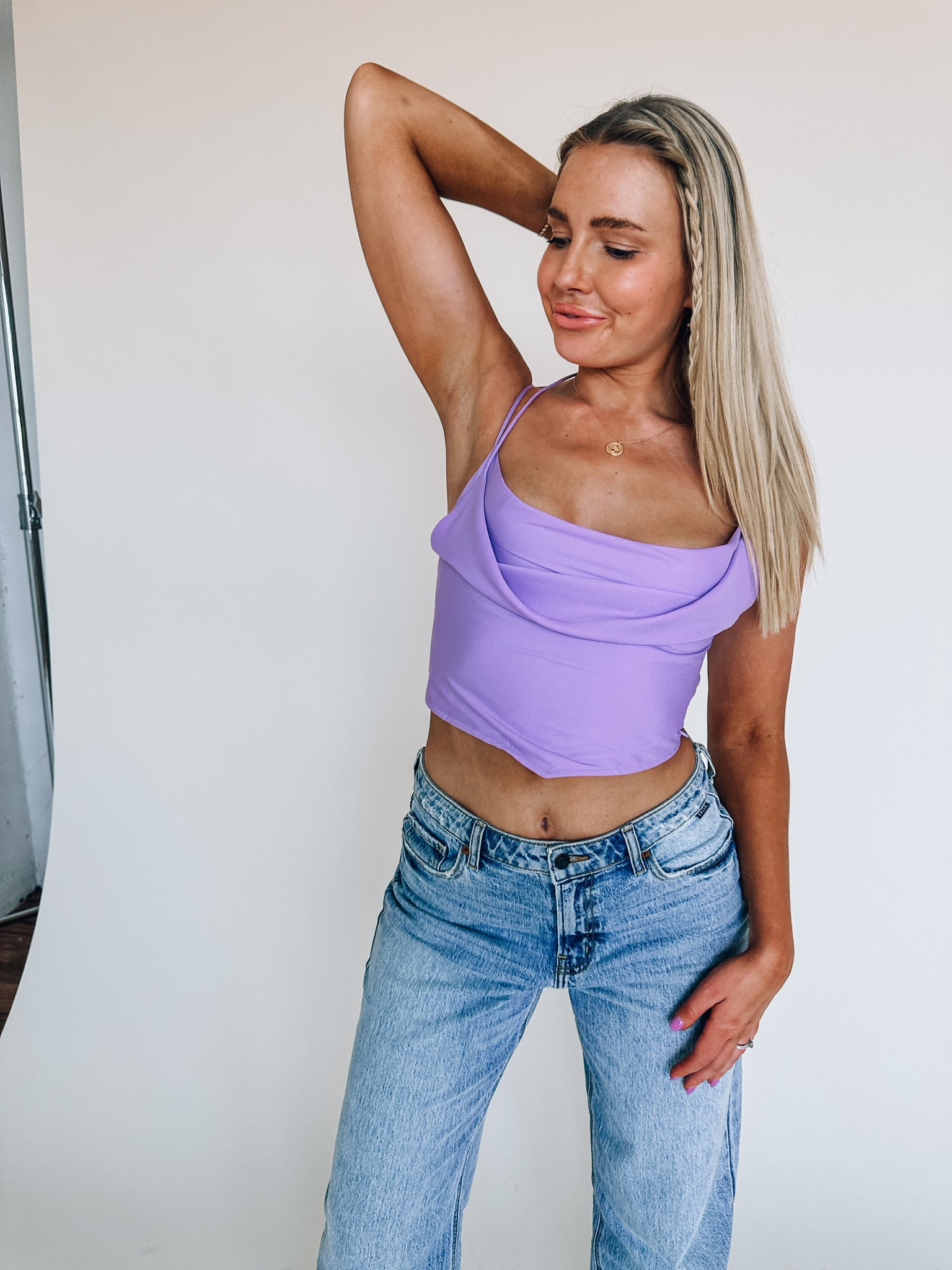 Eliana Lavender Tank