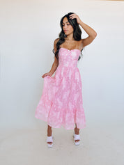 Scarlett Ruffle Midi Dress