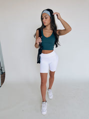 Oaklee Performance Cropped Tank