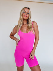 SALE :Harley Seamless Ribbed Romper
