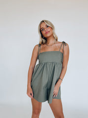 Elianna Babydoll Romper