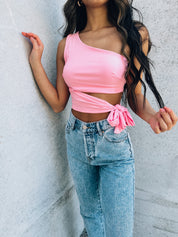 Halsee One Shoulder Top