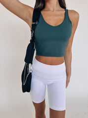 Oaklee Performance Cropped Tank