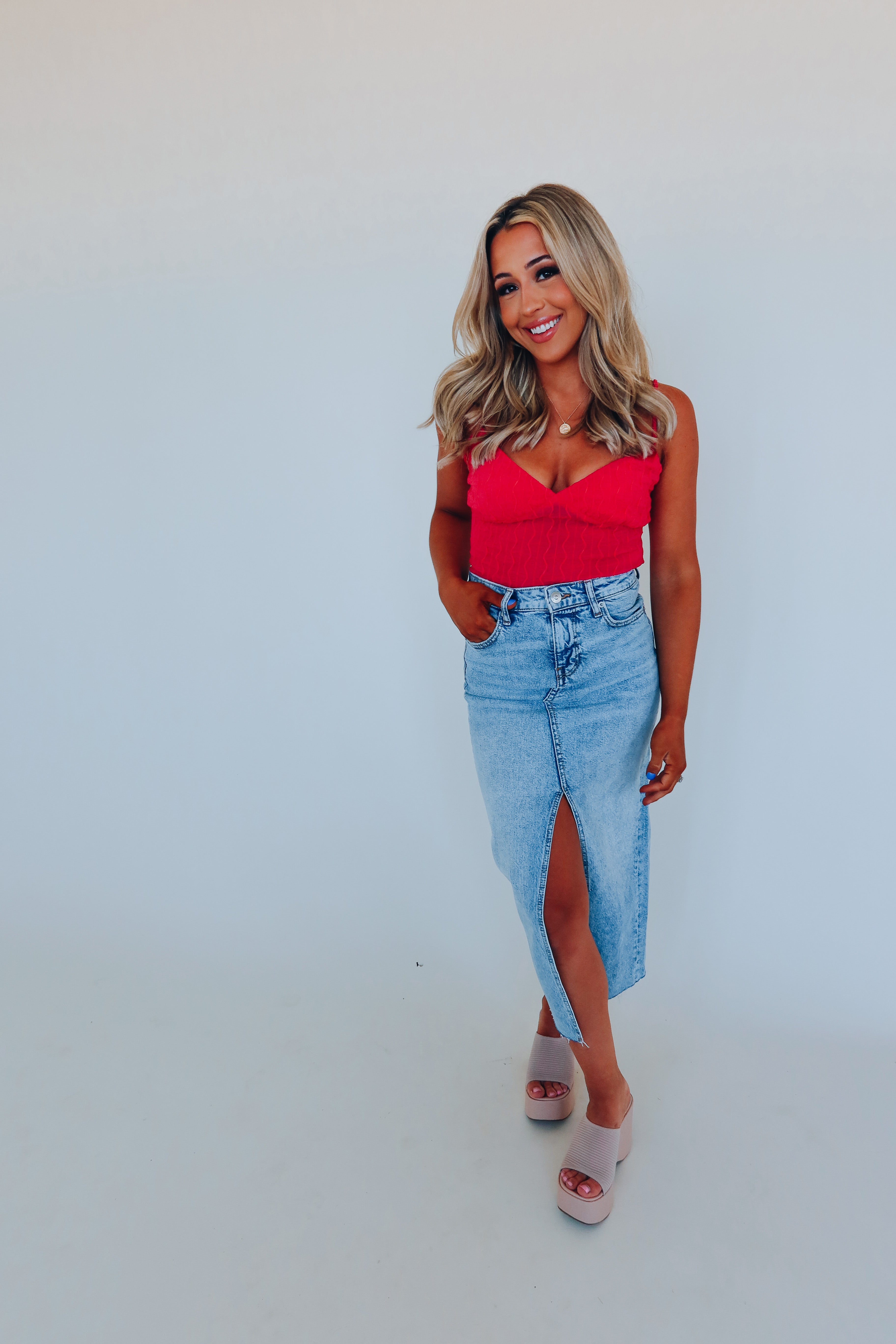 Hannah Mesh Tank Top