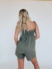 Elianna Babydoll Romper