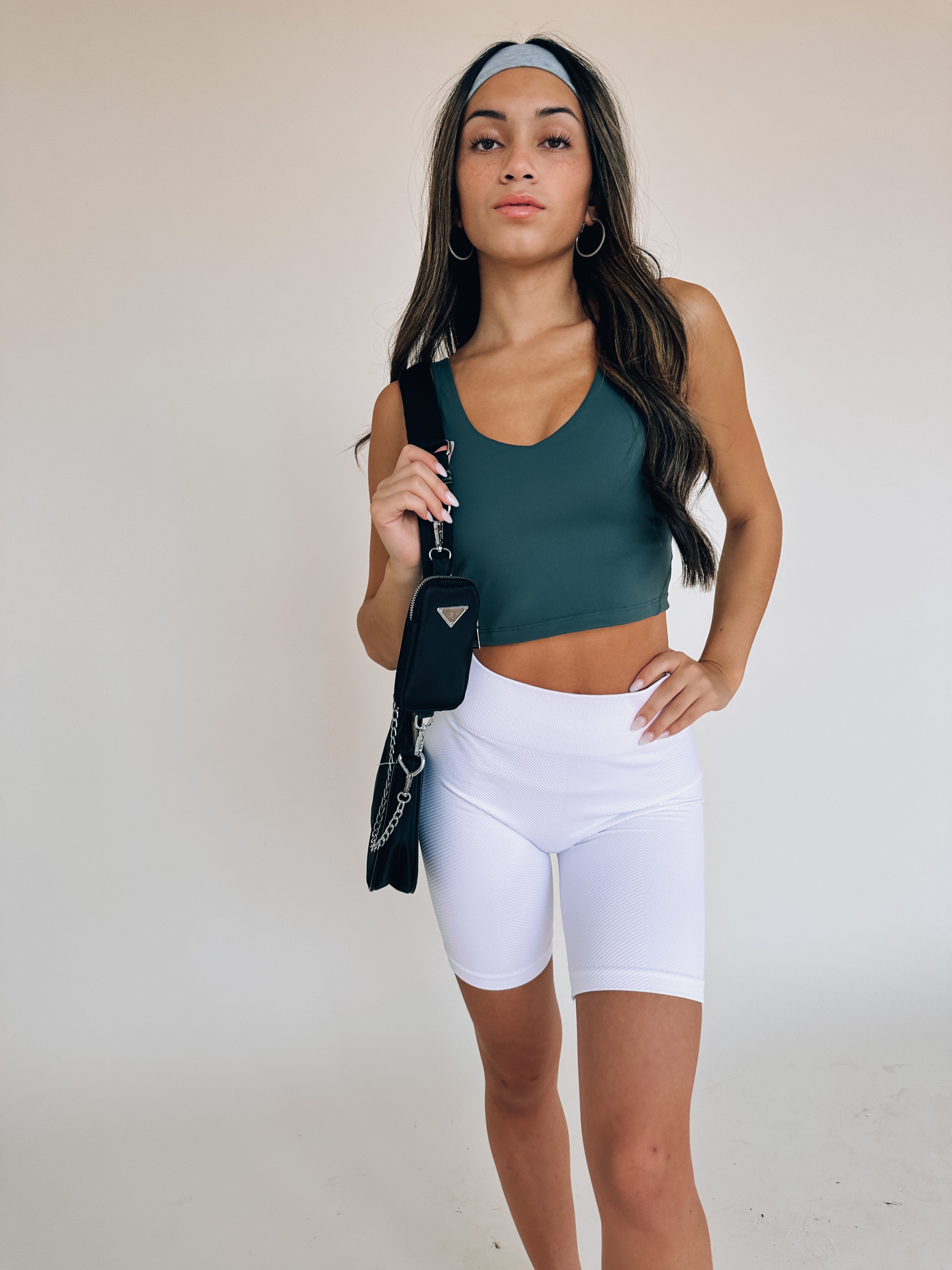 Oaklee Performance Cropped Tank