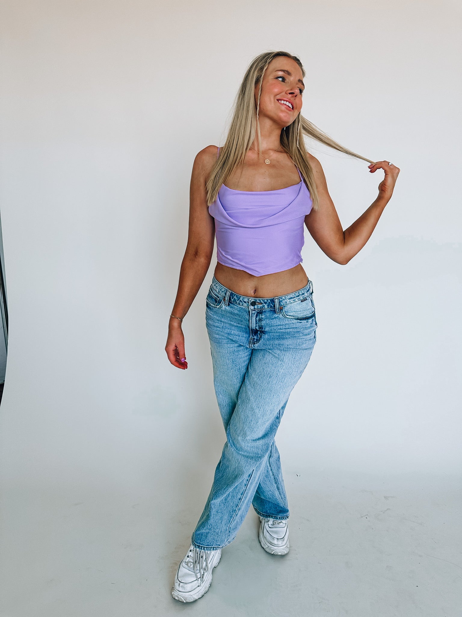 Eliana Lavender Tank