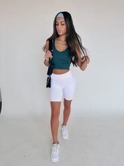 Oaklee Performance Cropped Tank