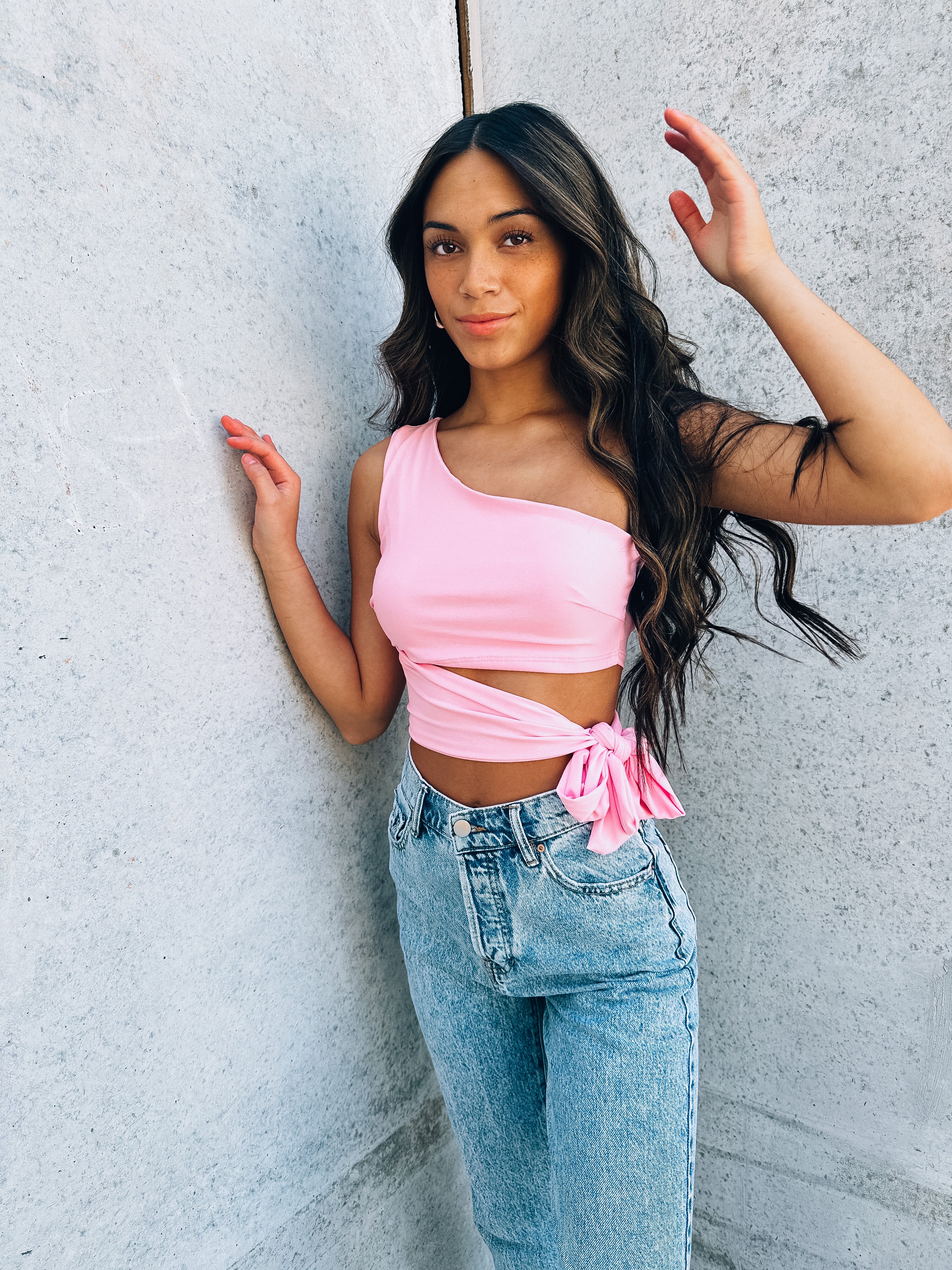 Halsee One Shoulder Top