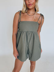 Elianna Babydoll Romper