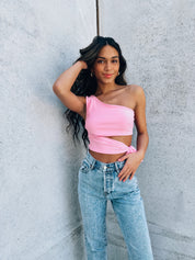 Halsee One Shoulder Top