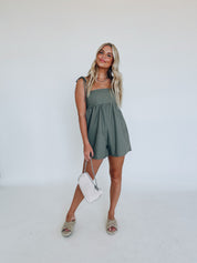 Elianna Babydoll Romper
