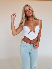 Callie Structured Crop Tank