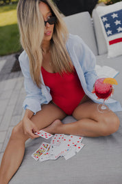 Keeley Button Up In Chambray