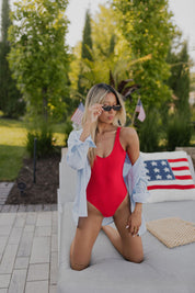 Keeley Button Up In Chambray