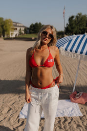 Lana White Linen Pants