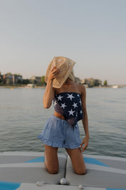 Patriot Bandana Top In Blue