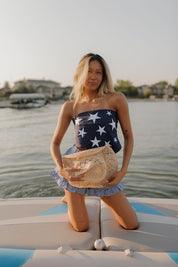 Patriot Bandana Top In Blue