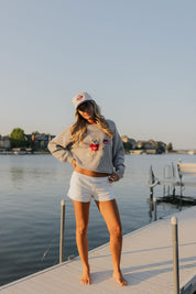 Grey America Teddy Bear Sweater